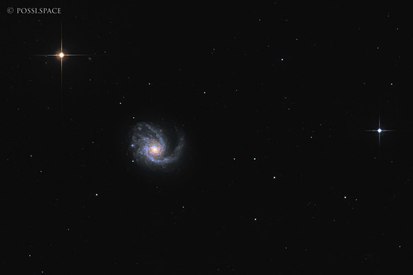 M99 Spiral Galaxy In Coma Berenices – CDK17 LHRGB